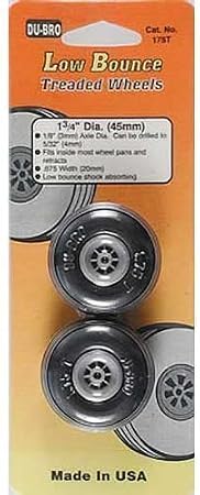 DuBro 1-3/4" Treaded Wheels