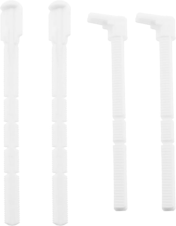 2 Sets Flush Plate Actuator Flush Rod Set 241874001 Compatible with GEBERIT Compatible with S-igma01 30 Series Water Tank Replacement Parts