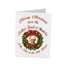 Jolliest Bunch of A Holes Xmas Greeting Card | National Christmas Vacation Lampoons | Clark Cousin Eddie Griswold | Custom Christma Holiday Gift