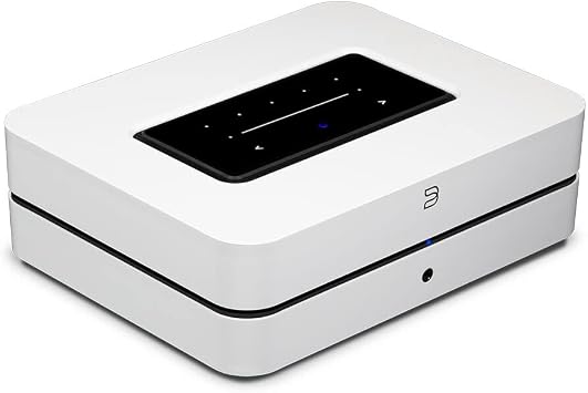 Bluesound Powernode Wireless Multi-Room High Resolution Music Streaming Amplifier - White