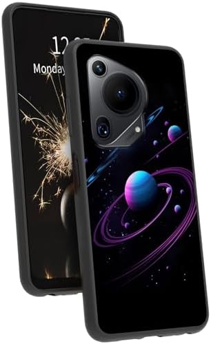 for Huawei Pura 70 Ultra 6.8 inch Released 2024 Case for Women Men Girls Soft Slim TPU Shockproof Phone Cover Case for Huawei Pura 70 Ultra, Cosmic Planet