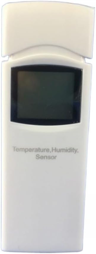 Yuanpgky Wireless 433MHz Temperature and Humidity Sensor with LCD Display, Compatible with for Ecowitt HP2550 HP2560 WS3900 WN1980 Consoles