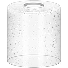 1 Pack Seed Glass Shade Cylinder, Glass Lamp Shade Replacement Shade for Pendant light, Floor lamp, Desk lamp, Wall Sconces and Bathroom Light Fixtures