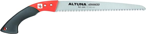 Altuna J423 Budama Testeresi Kılıflı Plastik Saplı, 30 Cm Testere Uzunluğu, Düz tip