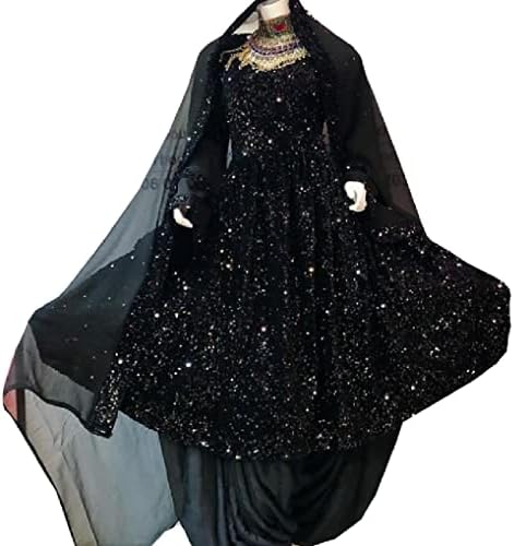 Afghan kuchi TraditionalWedding three pieces Sitara Fabric Frocks For Women