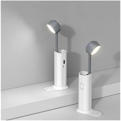 Rechargeable Touch 20 Led Study Reading Light Table Lamp Adjustable Brightness Powerbank 1200mah