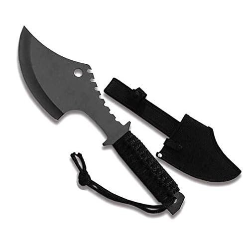 Snake Eye Tactical Combat Tomahawk Throwing Ax wSurvival para-Cord & Sheath Camping Hunting Fishing Survival Hatchet Ax