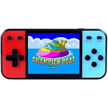 HLF 3-inch Screen Kids' Handheld Game Console 240 32-bit Retro Games TV Connectable Electronic Puzzle Games for Indoor/Outdoor/Travel Perfect Birthday/Holiday for Children