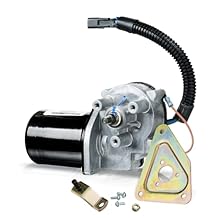 Windshield-Wiper Motor for Trucks - Replacement for International Navistar 4000's Series Wiper Blade Motors - Oscillating Motor Crosses with Wexco and International 3539699C91-12V