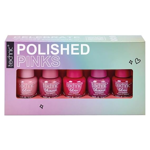 Technic Polished Pinks Nails Set