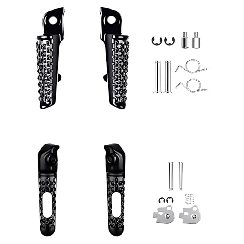 Motorcycle Front Rear Foot PegS Footrest Fits for Honda CBR600RR 2003-2019 CBR1000RR 2004-2016