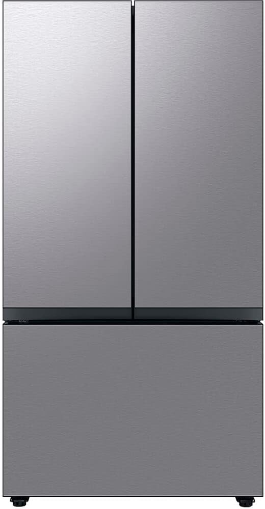 Samsung 30 Cu. Ft. Bespoke 3-Door French Door Refrigerator with AutoFill Water Pitcher, Stainless Steel, RF30BB6200QLAA