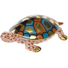Herend Baby Turtle Rust Fishnet