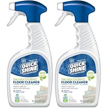 Quick Shine Multi Surface Floor Cleaner Daily Care 24oz | Plant-Based, Ready to Use, Dirt Dissolving, Streak Free, No Rinse | Use on Hardwood, Laminate, Luxury Vinyl Plank, Tile & Stone | Safer Choice