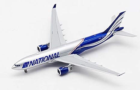 JC Wings National Airbus A330-200 N819CA 1/400 diecast Plane Model Aircraft