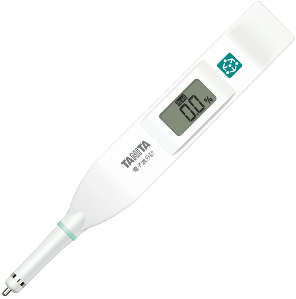 Tanita SO-304 WH Digital Salinity Meter, High Precision, Waterproof, White