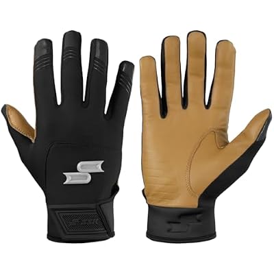 SSK X1 Color Rush Youth Baseball Batting Gloves - Durable Cabretta Leather Palm - 19 Colors