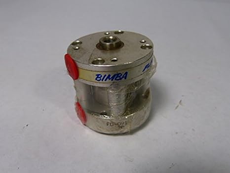 BIMBA FO-091 1 INCH Stroke, 1-1/16 INCH BORE, Double Acting, Flat-1, Pneumatic Cylinder, Single END Rod