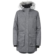 Thundery Womens Waterproof Jacket - BLACK/SILVER GREY XL