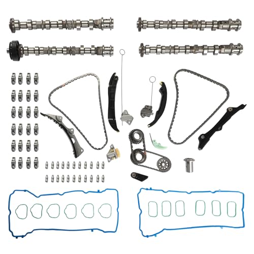 3.6 Pentastar Camshaft Kit wTiming Chain Kit Lifters Rocker Arms Fit for Jeep Grand Cherokee Wrangler Dodge Avenger Charger Durango Ram 1500 Chrysler 200 300 2011-2016 V6 5184377AG