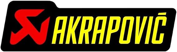 Akrapovic Black/Red/Yellow Sticker (P-HST12AL)