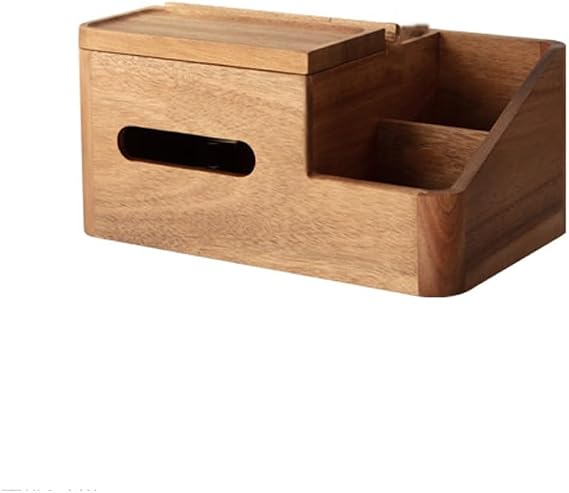 Car Tissue Holder Multifunctional Wooden Paper Drawer Box Home Bedroom Living Room Tissue Box Desktop Tissue Storage Box Tissue Box Holder