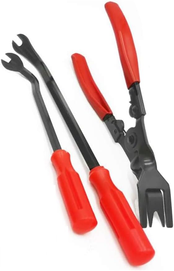 Car Headlight Cover Lens Repair Installation Tool Rivets Pliers Removal Tools Trim Clip Removal Pliers Van Door Panel Fascia Dash Upholstery Remover Tool