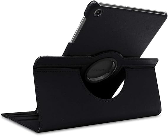 Babilden Samsung Galaxy Tab S6 Lite P610 Yatay ve Dikey Standlı 360 Derece Döner Tablet Kılıfı Siyah