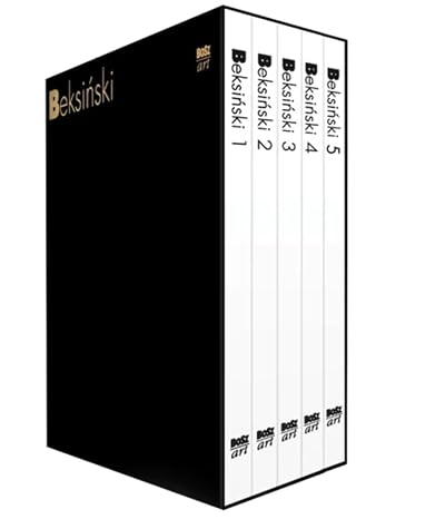 Beksinski 1-5. Five mini albums in a etui case