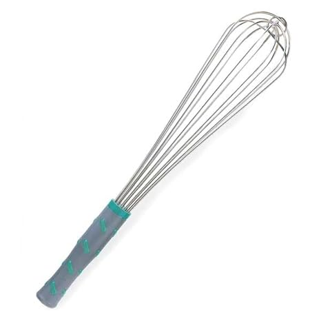Vollrath 47093 Jacob's Pride 16" French Whip Whisk with Nylon Handle, Stainless Steel, NSF, Silver