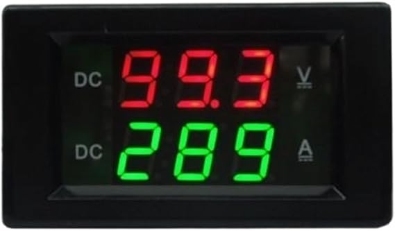 LED DC Ammeter Voltmeter DC 0-300A Voltage Current Meter DC Ammeter Current Transformer Include Sensor Volt Amp Meter
