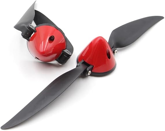 2set SPARKHOBBY 1060 10x6 Folding Propeller 2-Blades 742308 Props D42.5x4mm Plastic Spinner for RC Airplane Powered Glider Spare (2 Set 3.17mm)