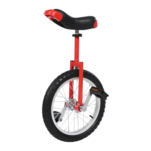 16182024 Wheel Unicycle, Adjustable Seat Unicycle Bicycle, Outdoor Exercise Monocycle, Single Wheel Training Cycling Bike for Adults Beginner Sports Circus Performance