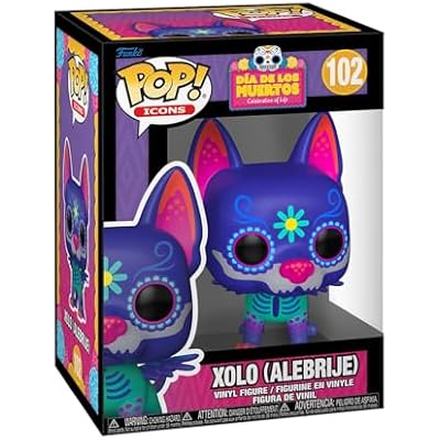 Funko Pop! Icon: Dia De Los Muertos - Xolo Alebrije - Collectable Vinyl Figure - Gift Idea - Official Merchandise - Toys for Kids & Adults - Movies Fans - Model Figure for Collectors and Display