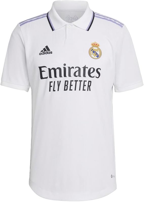 adidas Real Madrid 22/23 Home Authentic Jersey Men's, White, Size 2XL