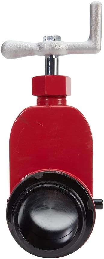 FireHoseDirect Red Aluminum 2 1/2inches Fire Hydrant Gate Valve