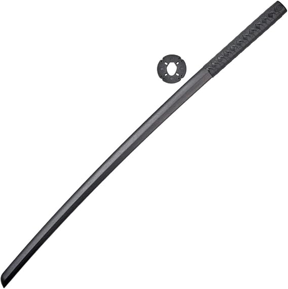 Munetoshi 39 in Black Polypropylene Kendo Practice Sword Training Equipment Martial Art