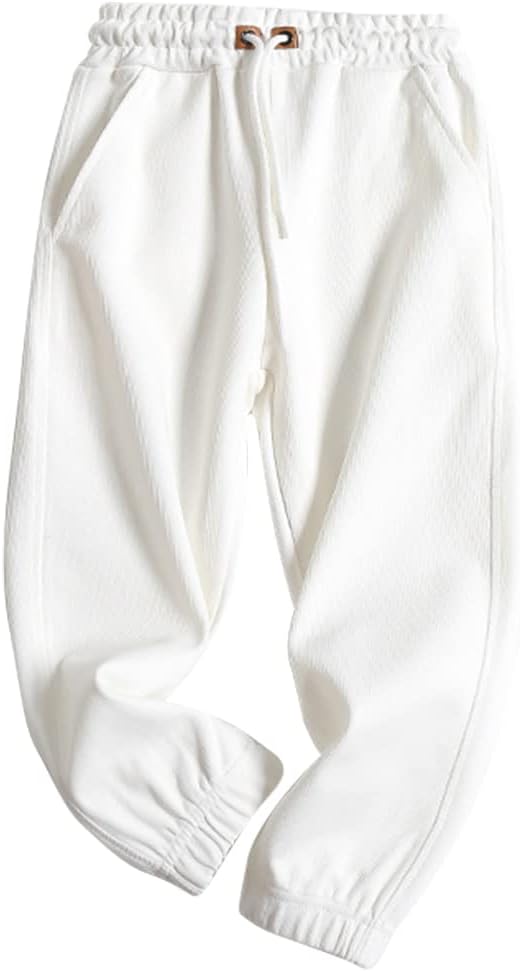KISBINI Boys Cotton Sweatpants Sweats Athletic Pants Joggers for Children