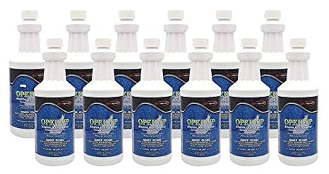 Open UP Alkaline Drain Opener, Case of 12 (1-Quart) Bottles
