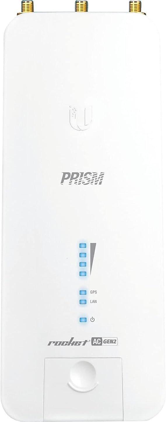 Ubiquiti RP-5AC-GEN2-US 5 GHz Rocket AC Prism Gen2,White