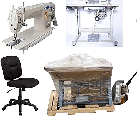JUKI DDL-8700-Industrial Straight Stitch Sewing Machine,Power Stand Ship Assembled + Chair