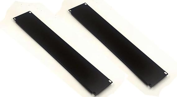 2U Blank Rack Mount Panel for Server Rack or Networking Cabinet