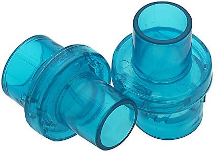 ASA TECHMED 2 Pcs Universal Plastic CPR Pocket Resuscitator Mask Replacement Valves, CPR Rescue Mask Training Valves