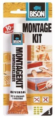 Bison Montage Kit Super Strength Adhesive 125g