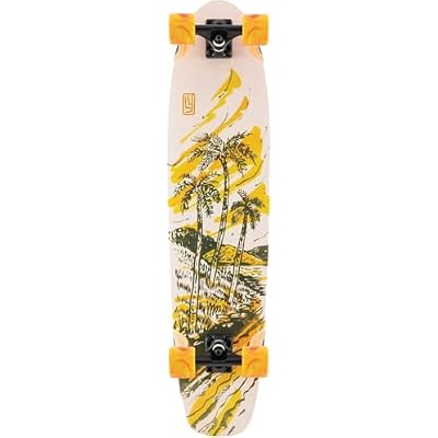 Ripper Postcard 130 Longboard Complete Skateboard - 9 x 36.9