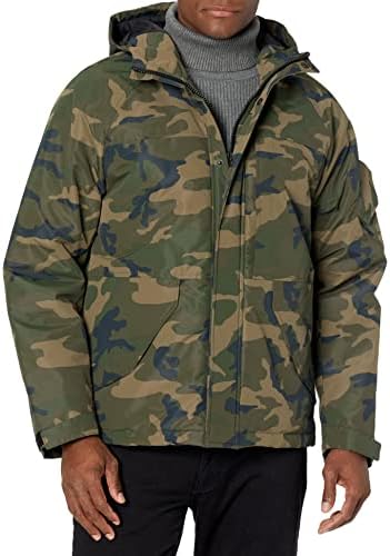 Levis Mens Midlength Breathable Nylon Hiking Jacket