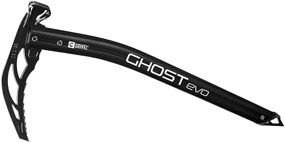 Grivel Ghost Ice Axe with Hammer, Black, 50cm