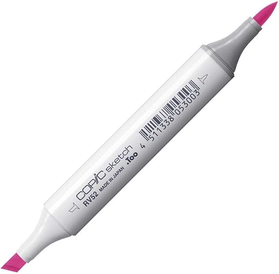 Copic Sketch Marker with Replaceable Nib, Cotton Candy