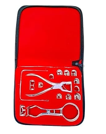Rubber Dam Kit 18 Pcs Frame, Hole Punch, Clamp Forceps & Sheets