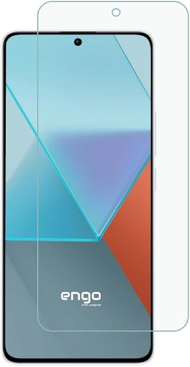 Engo Xiaomi Redmi Note 13 Pro İle Uyumlu Ekran Koruyucu 9H Temperli Kırılmaz Esnek Nano Cam, Çizilmeye Dayanıklı Koruma, HD Şeffaf